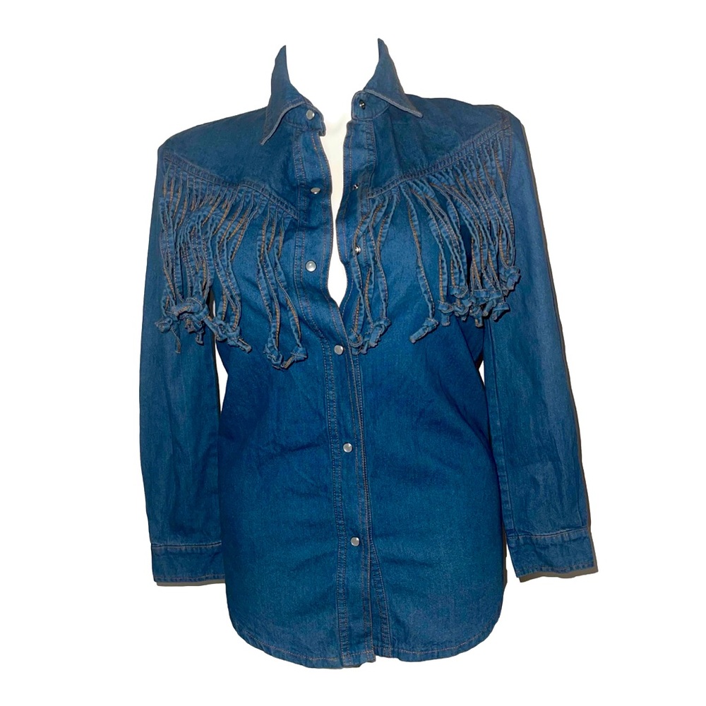 String jean shirt